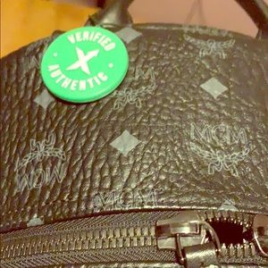 Mcm visito stark backpack 100% authentic